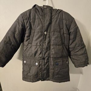 Rothschild Charcoal Kids Puffer Jacket